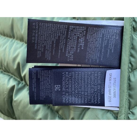 Marmot Women's Aruna Vine Green Down Vest Size XL 600 Fill Water Repellent - Picture 15 of 16